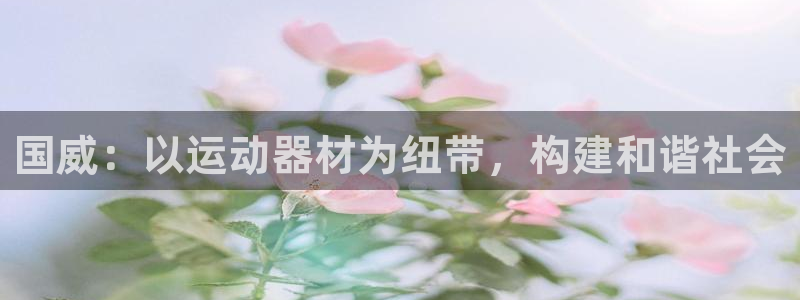 意昂体育4平台注册要钱吗安全吗：国威：以运动器材为纽